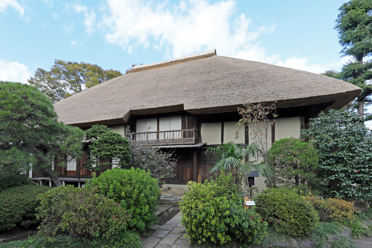 大場家住宅（東京都世田谷区世田谷）　主屋及び表門