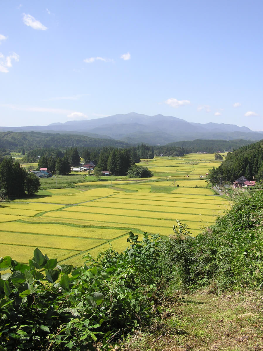 一関本寺地区の農村景観